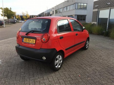 Chevrolet Matiz - 0.8 Pure 10-2007 Rood 5-deurs KM:52.656 NAP - 1