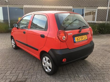 Chevrolet Matiz - 0.8 Pure 10-2007 Rood 5-deurs KM:52.656 NAP - 1