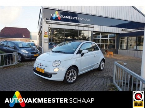 Fiat 500 - 1.2 Lounge , airco, 98dkm. RIJKLAARPRIJS incl nw apk/beurt & 6 mnd bovag garantie - 1