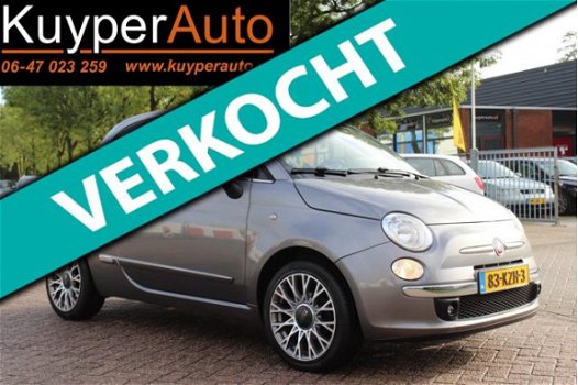 Fiat 500 C - CABRIO /VOL LEDER/ AIRCO - 1