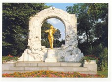 R162 Wien Wenen Vienna Johann Strauss Denkmal / Oostenrijk