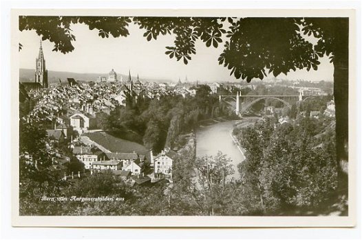 R163 Berne vue depuis l'Aargauerstalden / Zwitserland - 1