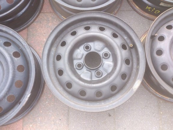 4 Velgen Kia Clarus Carens Space Star 14 Inch 4x 114,3 - Afbeelding 2