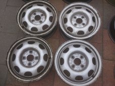 4 Stalen Velgen 4x100 13 Inch Vw Polo Lupo Arosa