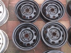 4 Stalen Velgen Hyundai Atos I10  13 Inch 4x100