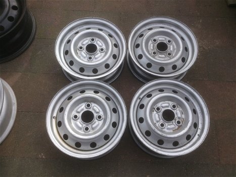 4 Stalen Velgen Daihatsu Cuore 4x100 12 Inch - 3