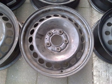 4 Stalen velgen Mercedes Benz W169 W245 A + B klasse 5x112 - 2