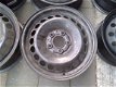 4 Stalen velgen Mercedes Benz W169 W245 A + B klasse 5x112 - 2 - Thumbnail