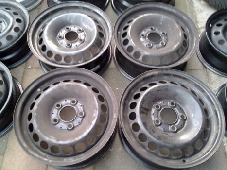 4 Stalen velgen Mercedes Benz W169 W245 A + B klasse 5x112 - 3