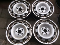 4 Stalen Velgen Vw Golf 4 Seat Toledo Leon 14 Inch 5x100