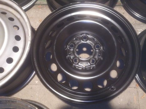 4 Stalen velgen 15 Inch Mercedes Benz W176 W246 A + B 5x112 - 2