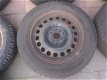 4 Stalen velgen Opel Astra G Vectra 195/60 R15 4x100 - 2 - Thumbnail