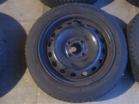 4 Stalen Velgen Renault Twingo Clio 155/65 R14 4x100 - 2