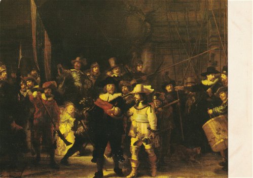 Rijksmuseum Rembrandt De Nachtwacht - 1