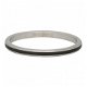 Smalle ring iXXXi Line BLACK zilver - 1 - Thumbnail