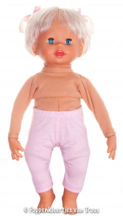 Pop 38 cm 2 dlg. Roze setje - Afbeelding 3