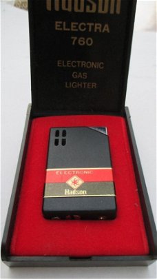 Hadson Electra 760 electronic gas lighter  in origineel doosje