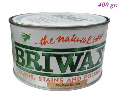 === Briwax = sneldrogende kwaliteits was = middenbruin = nieuw === - 1