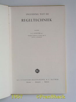 [1957] Inleiding tot de regeltechniek, Stigter, AE.E.Kluwer - 2