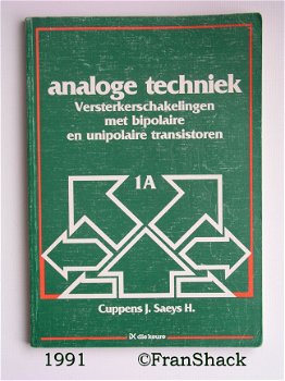 [1991] Analoge techniek deel 1A, Cuppens e.a., Die Keure - 0