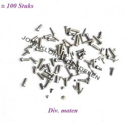 ± 100 schroefjes / Boutjes = r / Optic = 38856