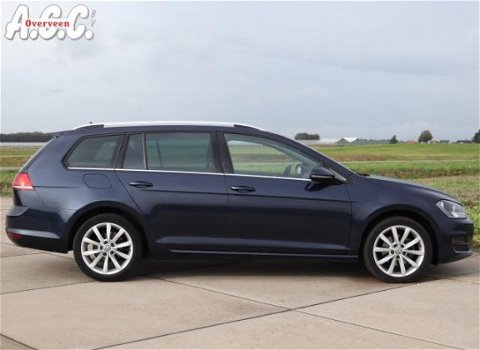 Volkswagen Golf Variant - 1.6 TDi AUTOMAAT Leer Navi+Camera Trekhaak - 1