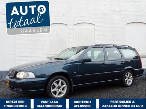 Volvo V70 - 2.5 Luxury-Line Young timer Leer-Ecc-Stoel vrw -Zeer nette staat - 1