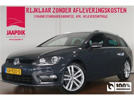 Volkswagen Golf Variant - 1.6 TDI 111 PK R-LINE B.E. Connected CLIMA / CRUISE / LMV / PDC / NAVI / P - 1