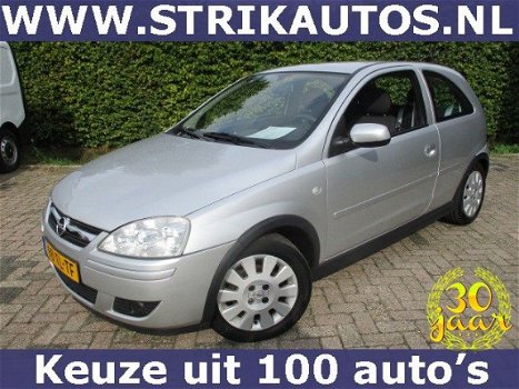 Opel Corsa - 1.2-16V Silverline AIRCO LAGE KM. STAND - 1