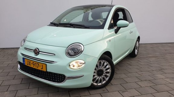 Fiat 500 - 0.9 TwinAir Turbo Lounge Panorama dak en Leer - 1