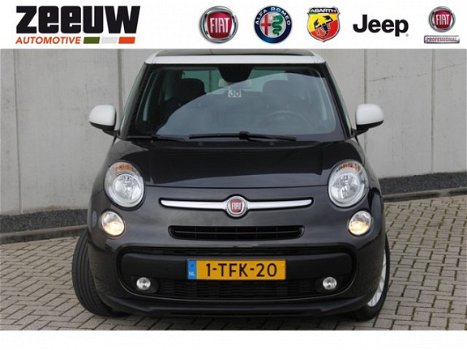 Fiat 500 L - TwinAir Turbo 105 PK Lounge Pan.Dak Trekhaak 1ste Eigenaar - 1