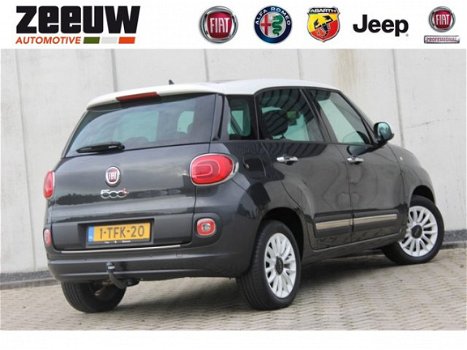 Fiat 500 L - TwinAir Turbo 105 PK Lounge Pan.Dak Trekhaak 1ste Eigenaar - 1