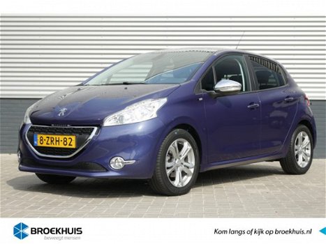 Peugeot 208 - 1.2 5DRS PANODAK NAVI LMV ECC CRUISE BLUETOOTH DONKER GLAS ETC SUPERMOOI FINANCIEREN A - 1