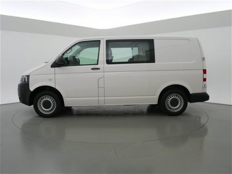 Volkswagen Transporter - 2.0 TDI DUBBEL CABINE + AIRCO / TREKHAAK - 1