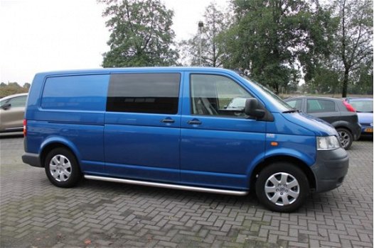 Volkswagen Transporter - 2.5 TDI 340 Bud.DC LANG AIRCO TREKHAAK 6 PERSONS - 1