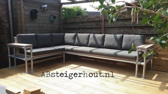 Banken en hoekbank ideaal voor horeca en terras! Terrasmeubels - 6