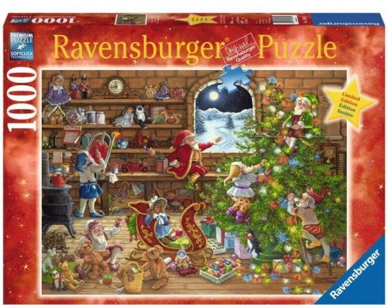 Ravensburger - Countdown to Christmas - 1000 Stukjes Nieuw - Afbeelding 2