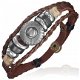 Bohemian leren Ibiza bracelet - 1 - Thumbnail