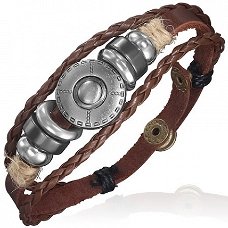 Bohemian leren Ibiza bracelet