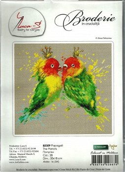 LUCA's BORDUURPAKKET, THE PARROTS B 2309 - 1