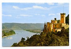 S078 Schloss Stolzenfels a Rhein mit Blick ins Reintal / Duitsland