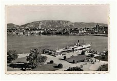 S081 Geneve , la rade , met boot / Zwitserland