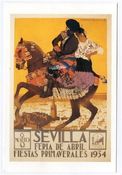 S084 Sevilla Feria de Abril Fiestas Primaverales 1934 - 1