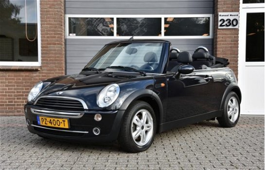 Mini Mini Cabrio - Cooper 1.6 LEDER/AIRCO/STOEL.VERW - 1