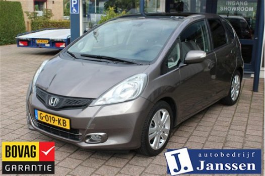 Honda Jazz - 1.4 i-VTEC 99pk Elegance Lmv, Pdc, Clima, CC, Stoelverwarming, Panoramadak - 1