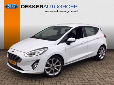 Ford Fiesta - 1.0 100pk 5DEurs Titanium Navigatie, B&O Audio en Adaptieve Cruise - 1