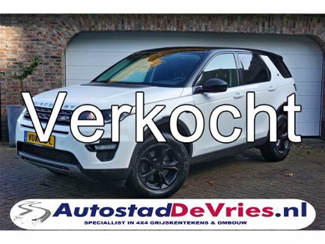 Land Rover Discovery Sport - 2.2 4WD SE 150pk GRIJSKENTEKEN+EURO5b+NAVIGATIE+Trekhaak - 1