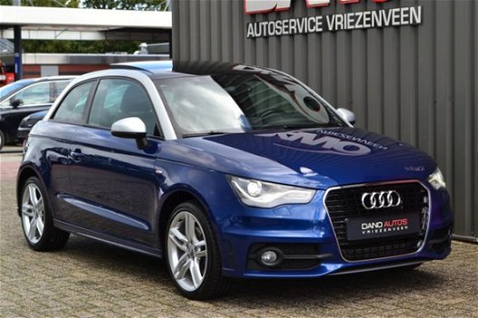 Audi A1 - 1.4 TFSI 185PK S-Tronic 2011 Blauw Opendak/Xenon/Navi - 1