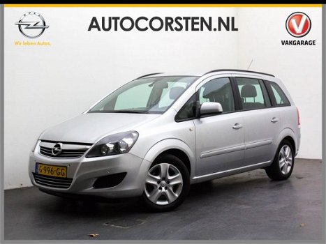 Opel Zafira - 1.6I Edition✅ 7pers. Ecc Pdc Cruise Isofix Trekhaak - 1