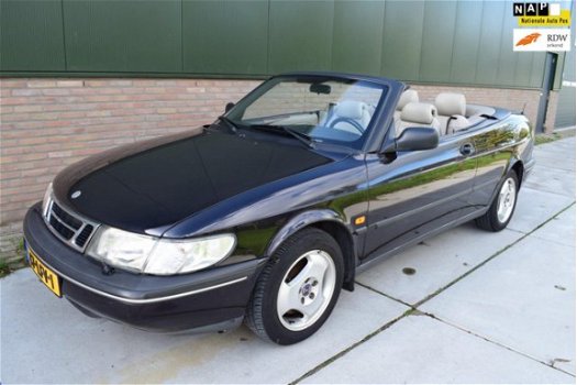 Saab 900 Cabrio - 2.3 SE Automaat, cabriolet, leder - 1